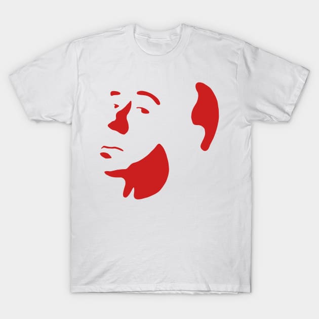 Alfred Hitchcock Fan Art T-Shirt by isstgeschichte